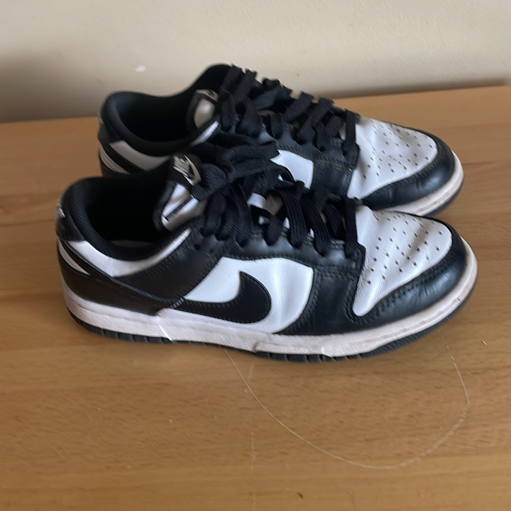 Nike Dunk Low Retro White Black Panda DD1503-101 Womens Sz 5.5